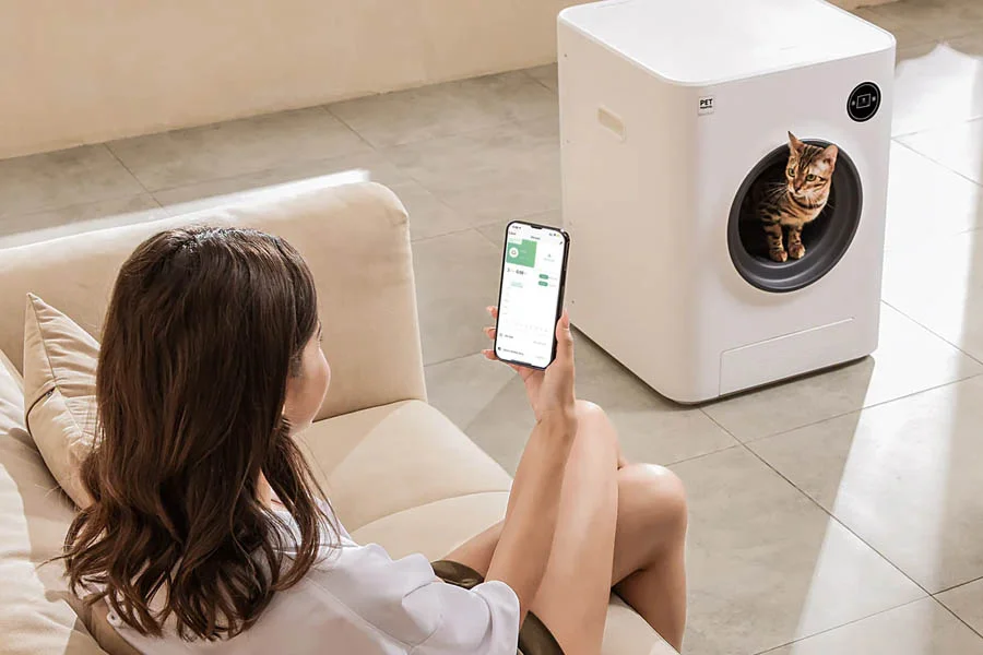 automatic litter box for cats